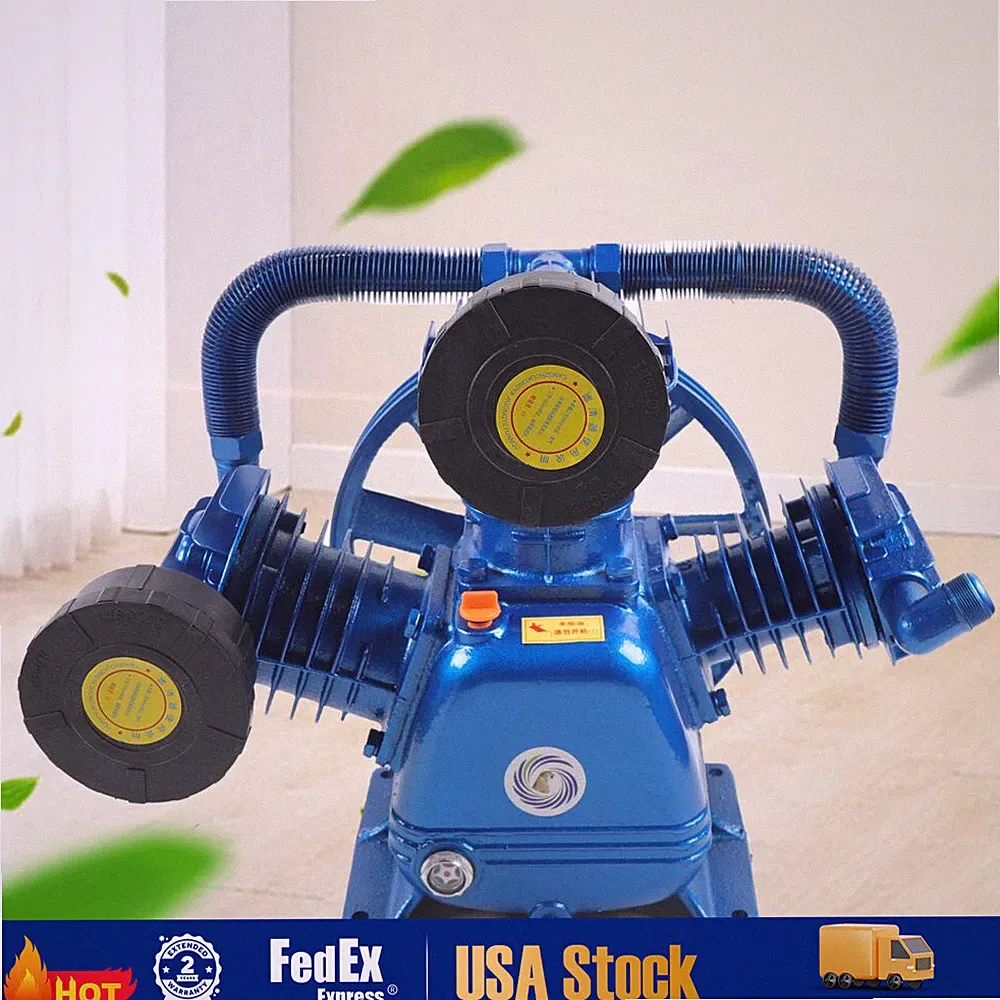 10HP 7.5KW Cast Iron Air Compressor Pump with 31.7 CFM Flow Rate