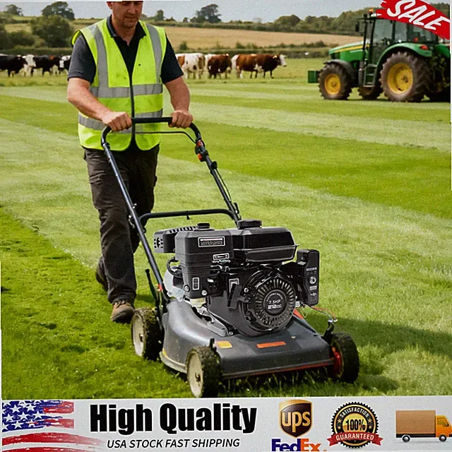 212cc 7.5HP 4-Stroke OHV Gas Engine Electric Pull Start For Lawn Mower Generator