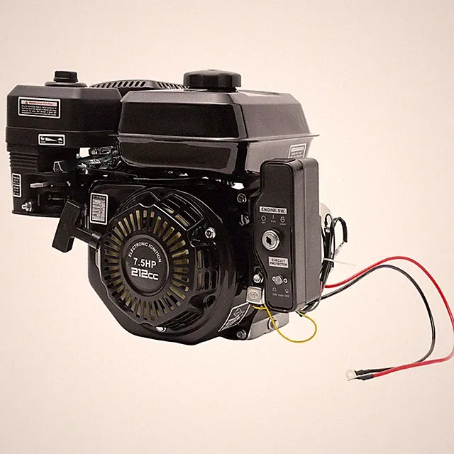 7.5HP 4 Stroke Gas Engine Electric Start 212CC, 3600 RPM Industrial OHV Engine