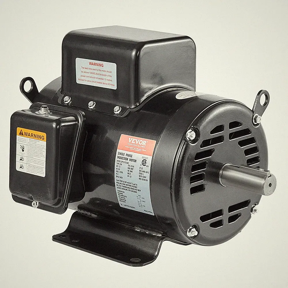 7.5HP Air Compressor Motor 31.6Amps Electric Single Phase Motor 3450RPM Frame