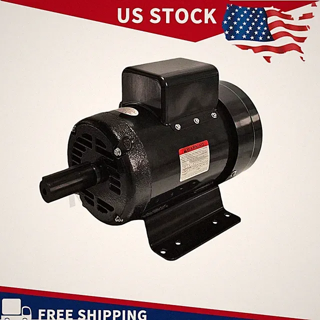 Air Compressor Motor 7.5HP for Ingersoll Rand Single Phase 230V 3450RPM 23172604
