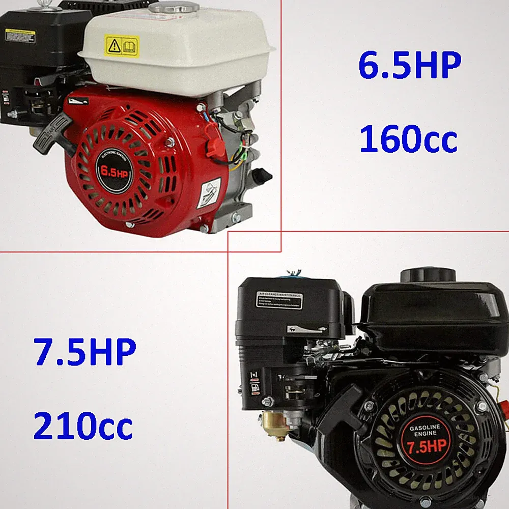 Brand New 6.5HP/7.5HP 4 Stroke Gas Engine Motor Pull Start For Go Kart 160/210CC