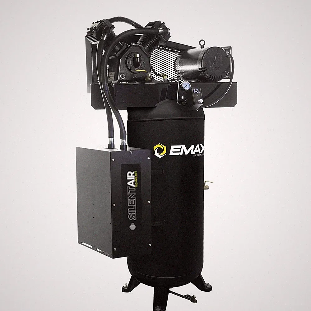 EMAX ESS05V060V1K Silent Air 5 HP 60 gal. Air Compressor w/ Maintenance Kit New