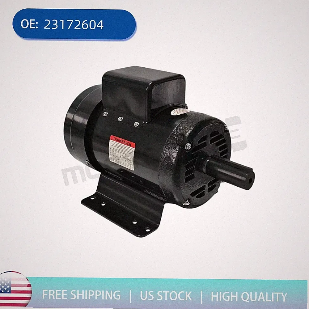 For Ingersoll Rand Single Phase 230V 3450RPM 23172604 Air Compressor Motor 7.5HP
