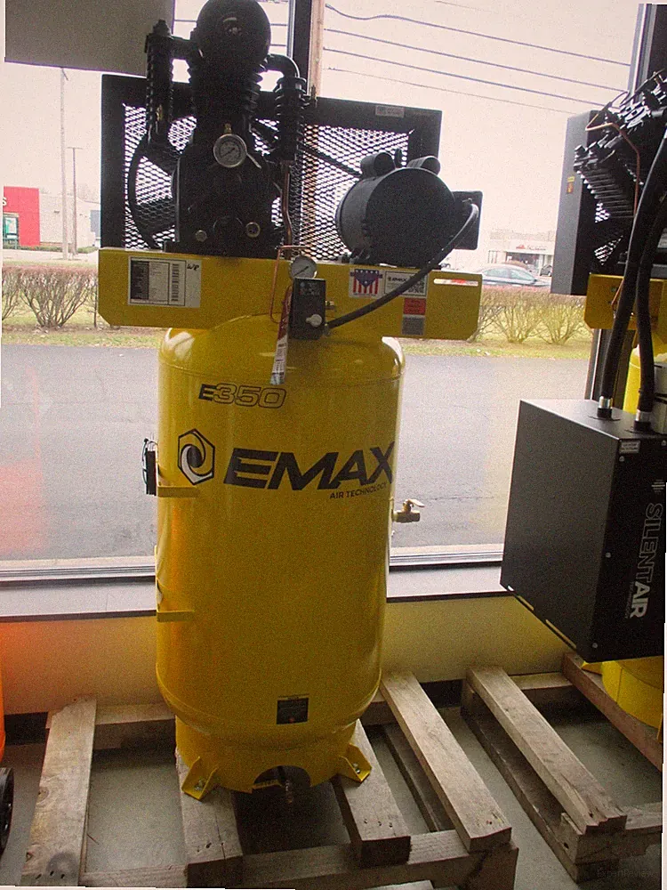 NEW Emax 5 HP 80-Gallon 2-Stage 19-CFM Single Phase Vertical Compressor