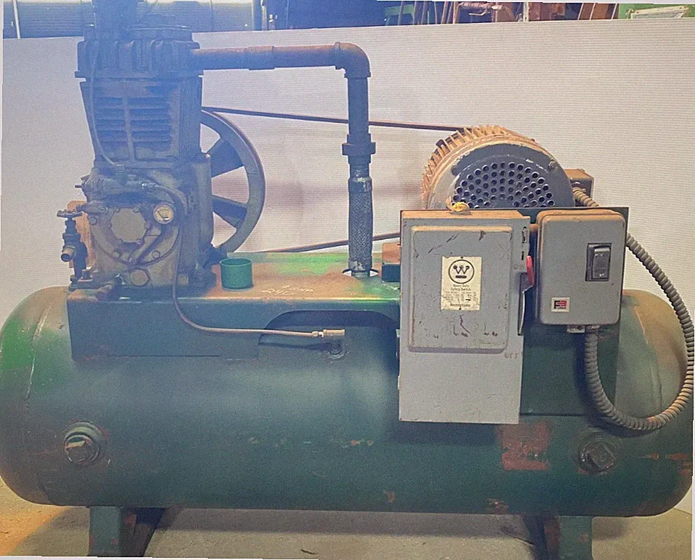 *NOS* Quincy QR 240 7.5HP 80 Gal Tank w/Electric Controls Air Compressor